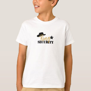 Skjorta för Cowboyringsäkerhet t Shirt