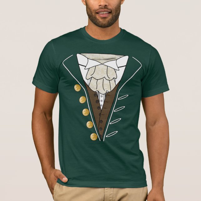 Skjorta för Cravat T för Juli 4th independence T-shirt (Framsida)