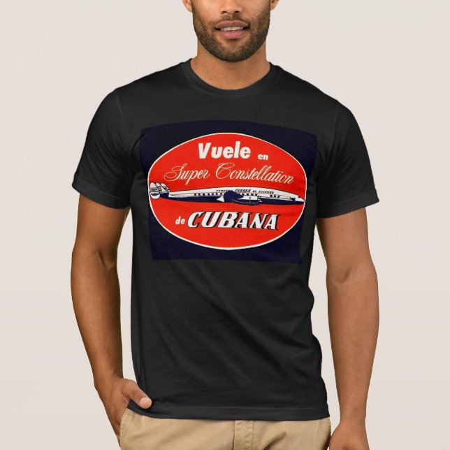 Skjorta för Cubana luftkonstellation Tee (Framsida)