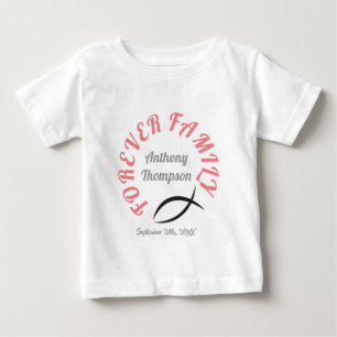 Skjorta för dag för adoption för för evigtfami t shirt