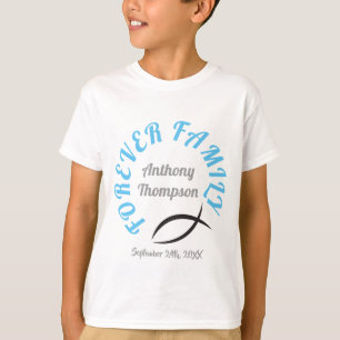 Skjorta för dag för adoption för för evigtfami tee shirt