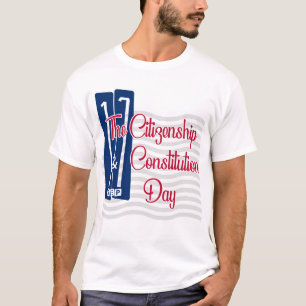 Skjorta för dag för konstitution för t shirt