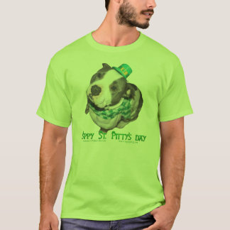 Skjorta för dag för lyckligSt. Pittys Tee Shirt