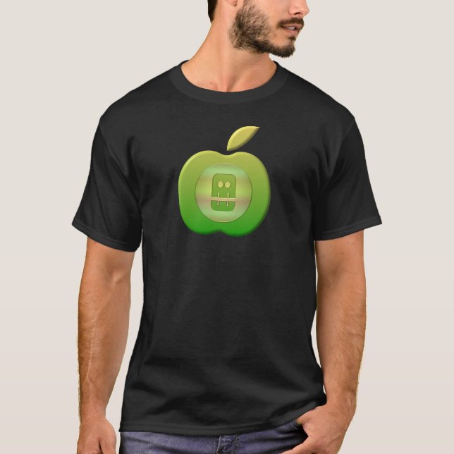 Skjorta för dåligaApple logotyp T-shirt (Framsida)