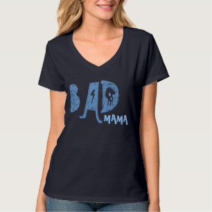 Skjorta för dåligamammautslagsplats - rolig mors tee shirt