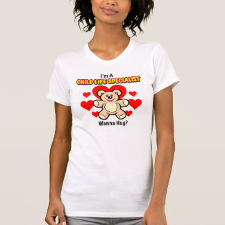 Skjorta för damer för barnlivspecialist t shirt