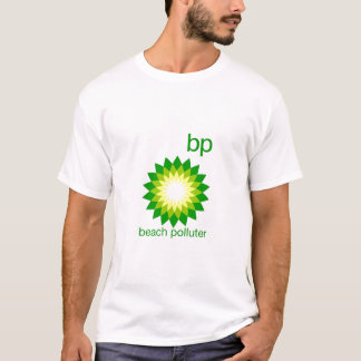 Skjorta för damer för BP strandPolluter Tee Shirt