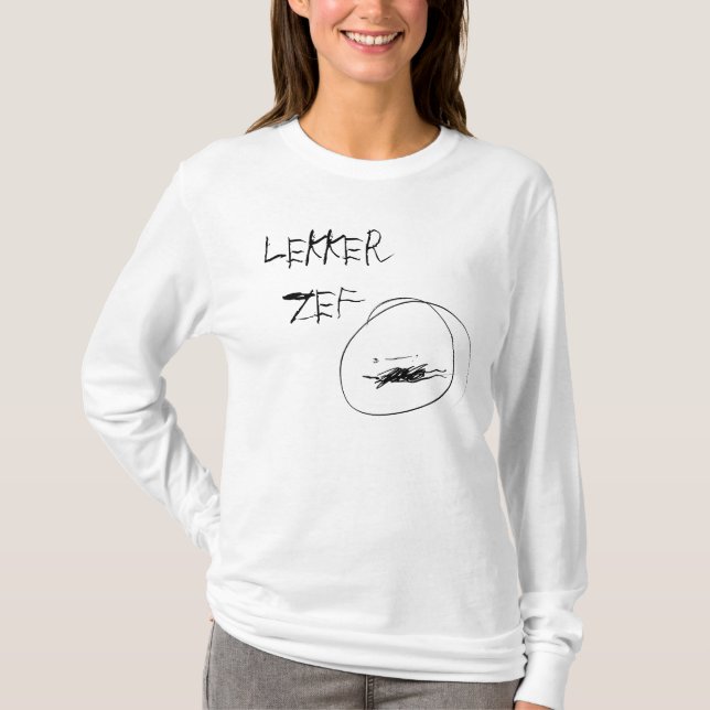 Skjorta för damer Lekker Zef T-shirt (Framsida)