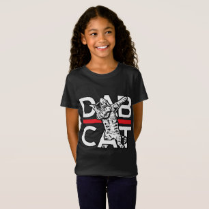 Skjorta för dans för klick för katt för t shirt