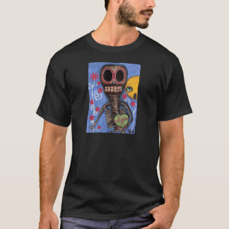 skjorta för day of the dead för sockerskalle tee