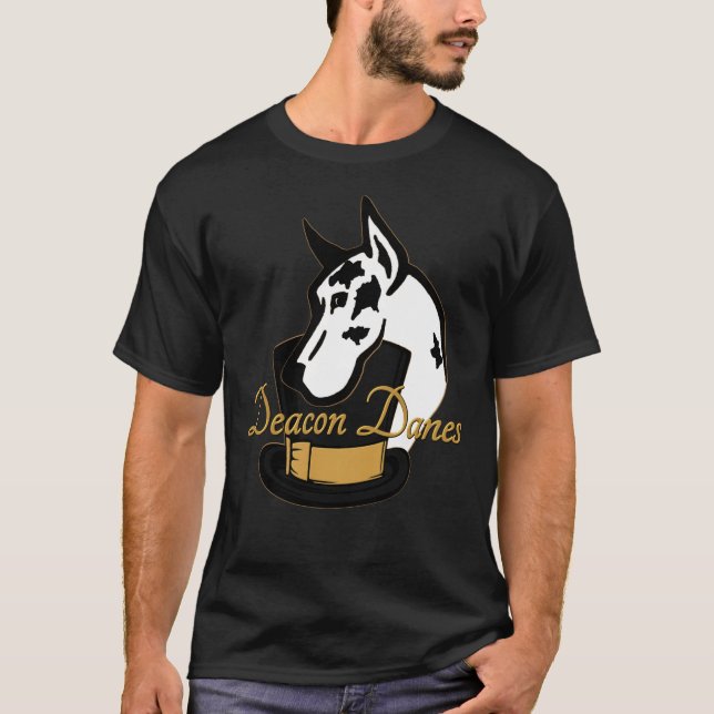 Skjorta för Deacondansklogotyp vid den DaneArt Tee Shirt (Framsida)