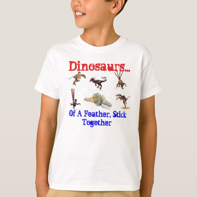 skjorta för dinosaurs t tröja (Framsida)