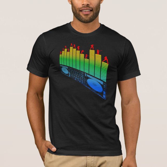 Skjorta för DJ T Tee Shirt (Framsida)