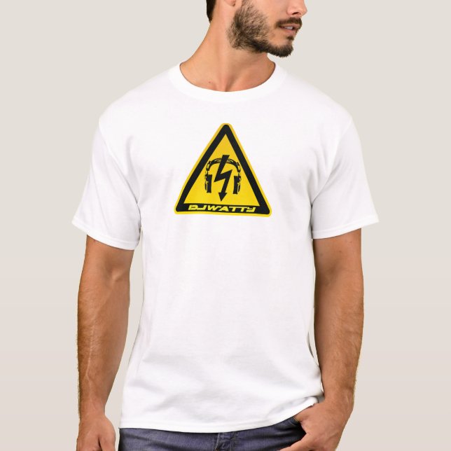 Skjorta för DJ Watty T-shirt (Framsida)