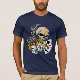 Skjorta för dödåterförsäljareskelett tee shirt