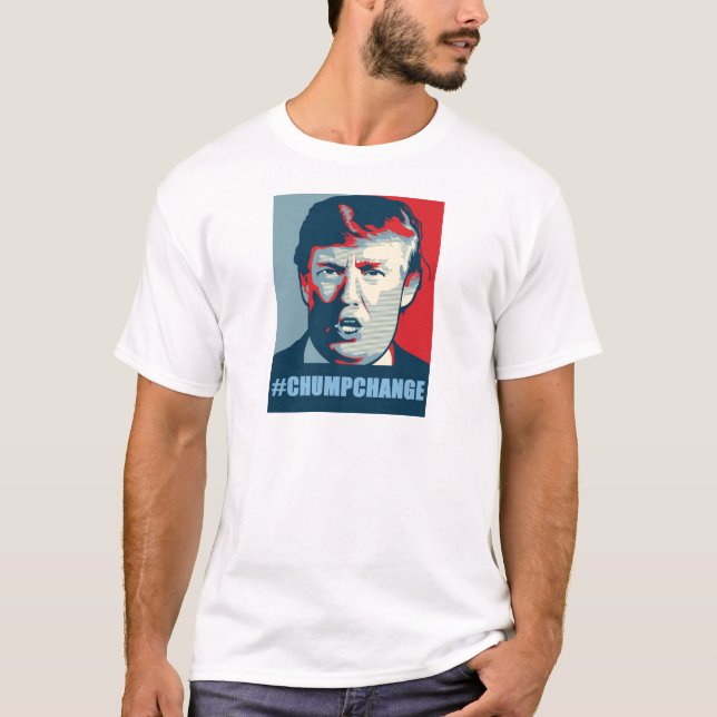Skjorta för Donald Trump Chumpändring T T-shirt (Framsida)