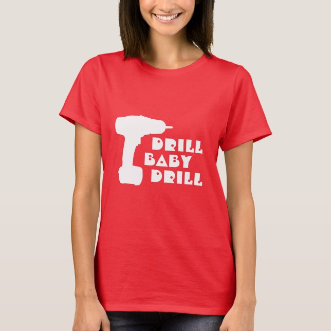 Skjorta för drillborrbabydrillborr t shirt (Framsida)