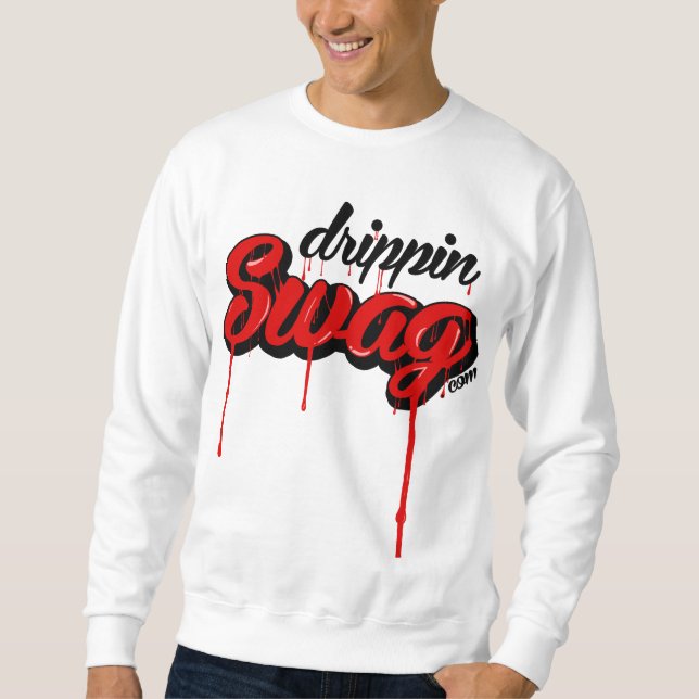 Skjorta för Drippin byltelångärmad Sweatshirt (Framsida)