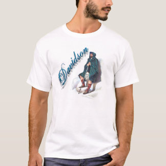 Skjorta för dröm för klanDavidson skott T-shirt