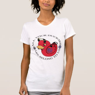 Skjorta för Duckie lagdamer T-shirt