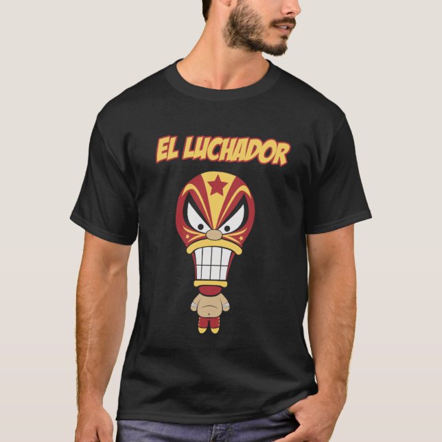 Skjorta för El Luchador T Shirt (Framsida)