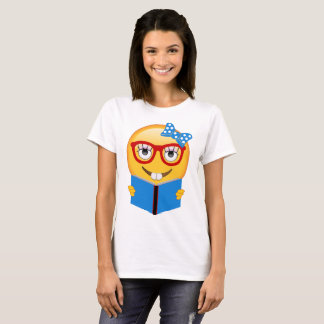 Skjorta för Emoji Nerdbokmal Tee Shirt