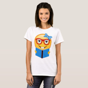 Skjorta för Emoji Nerdbokmal Tröja