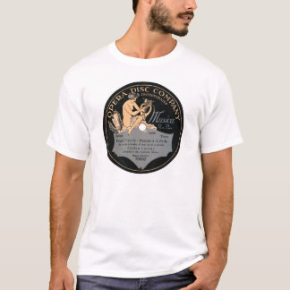 Skjorta för etikett för operadiskettrekord tee shirt