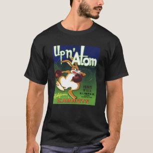 Skjorta för etikett för vintagegrönsaklåda t-shirt