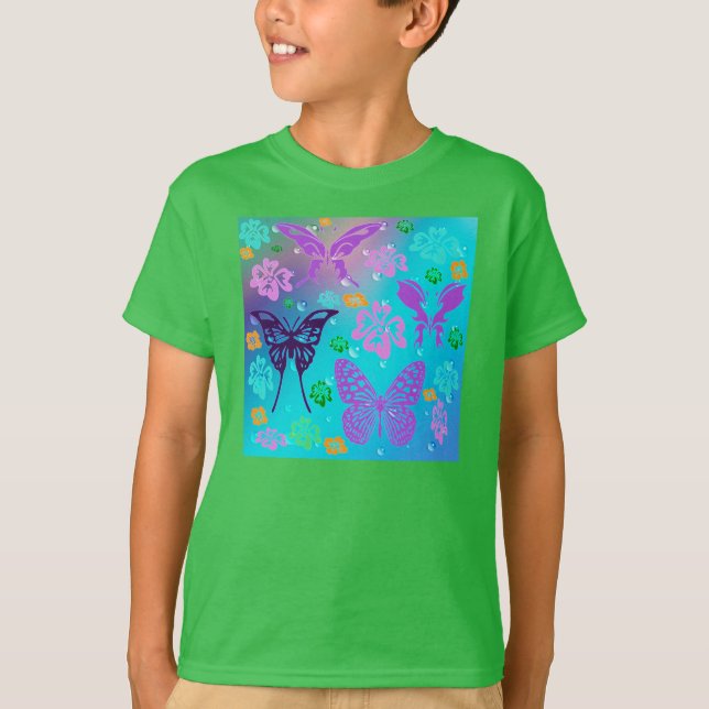 Skjorta för fjäril T T-shirt (Framsida)