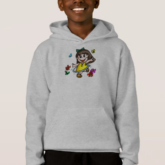 Skjorta för flicka T för ungeHula ring T-shirt