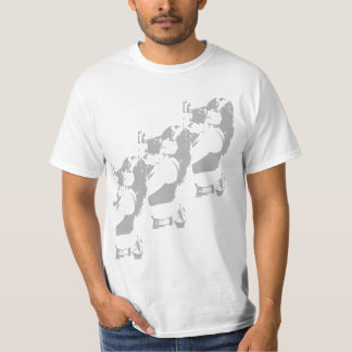 Skjorta för flicka T för vitelefant tre Shirt