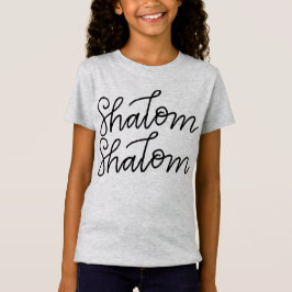 skjorta för flickashalomshalom t shirt