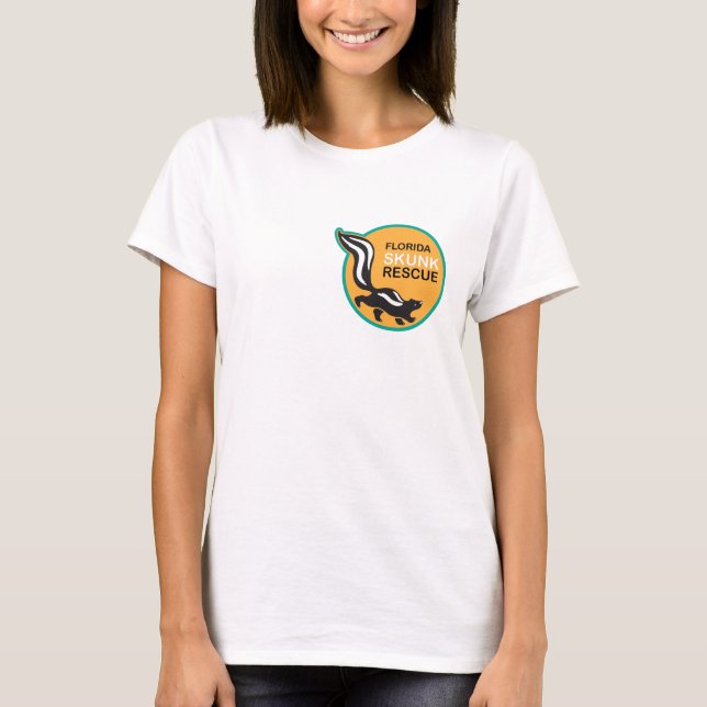Skjorta för Florida Skunkrädding T-shirt (Framsida)