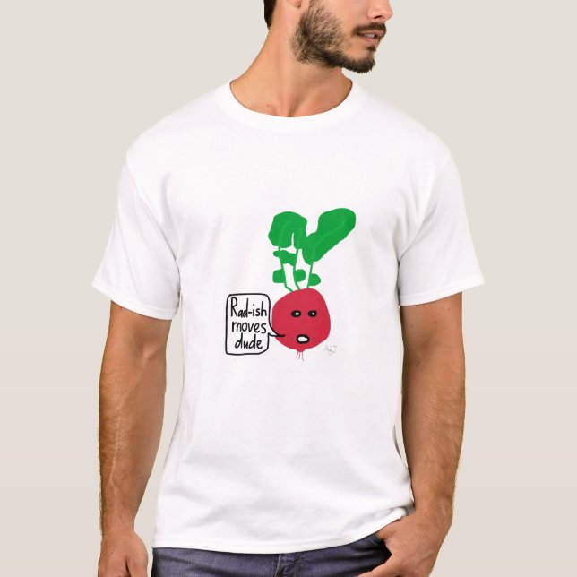 Skjorta för flyttningar Rad-ish T-shirt (Framsida)