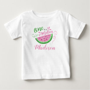 Skjorta för födelsedag för vattenmelonpersonlig t shirt