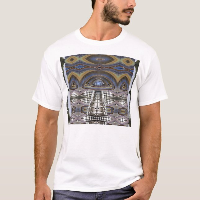 Skjorta för fontänchampinjontrappuppgång t-shirt (Framsida)