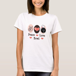Skjorta för fredkärlekbunke T Tee Shirt