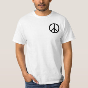 SKJORTA FÖR FREDSTECKEN T TEE SHIRT
