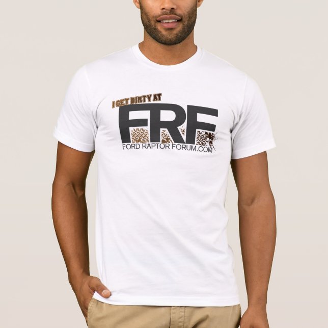 Skjorta för FRF-leradäckmönster Tee Shirt (Framsida)