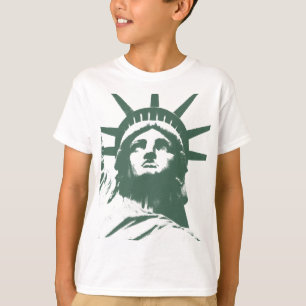Skjorta för frihetsgudinnan för barnNew York Tee Shirt