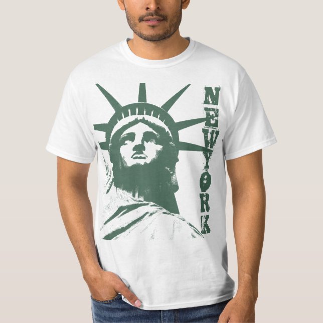 Skjorta för frihetsgudinnan för New York T-shirt (Framsida)