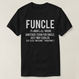 skjorta för funcle t - rolig utslagsplats för tee shirt