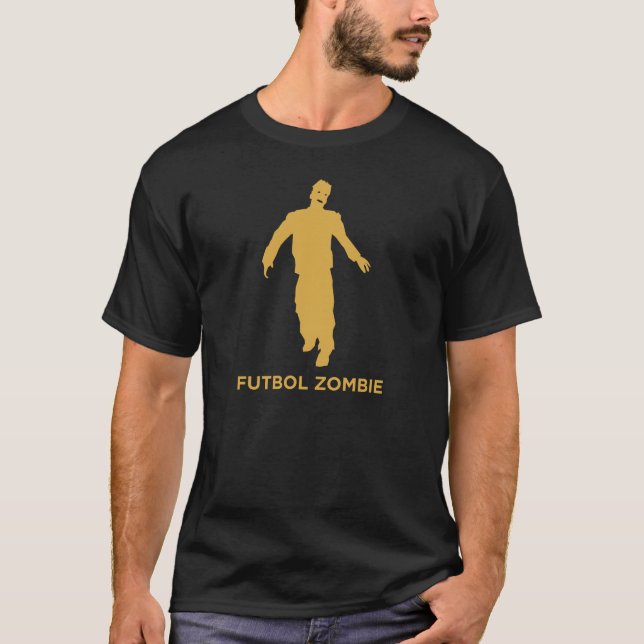 SKJORTA FÖR FUTBOL-ZOMBIE T TRÖJA (Framsida)