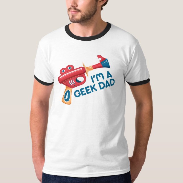 Skjorta för Geekpappautslagsplats Tee (Framsida)