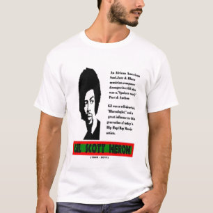 Skjorta för Gil Scott HeronRememberence Tröja