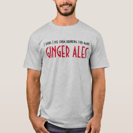 skjorta för ginger- och gingervättare t shirt