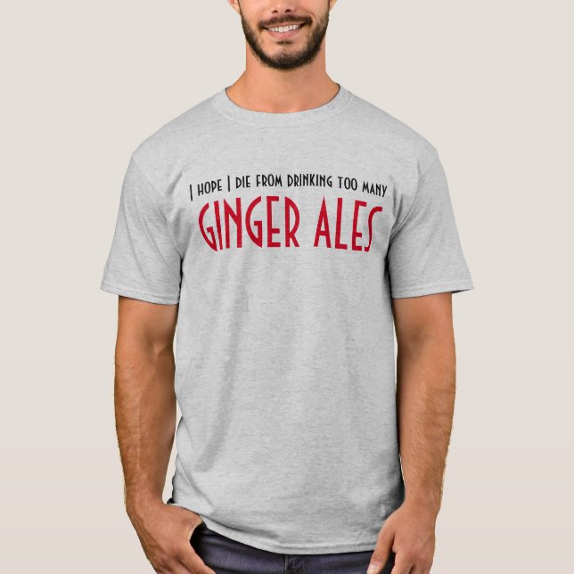 skjorta för ginger- och gingervättare t shirt (Framsida)