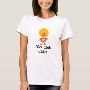 Skjorta för Gleeklubbchick T Tee Shirt