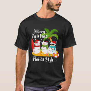 Skjorta för god julFlorida stil T Shirt